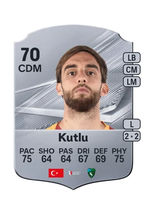 Kutlu - 70 - Rare EA FC 27 card