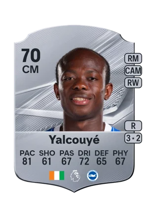 Yalcouyé - 70 - Rare EA FC 27 card