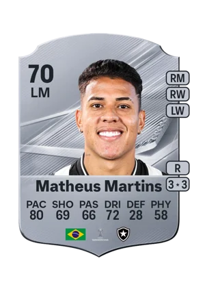 Matheus Martins - 70 - Rare EA FC 27 card