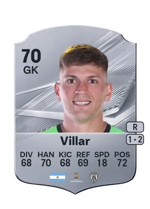 Villar - 70 - Rare EA FC 27 card