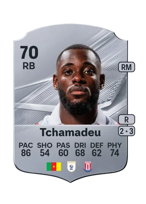 Tchamadeu - 70 - Rare EA FC 27 card