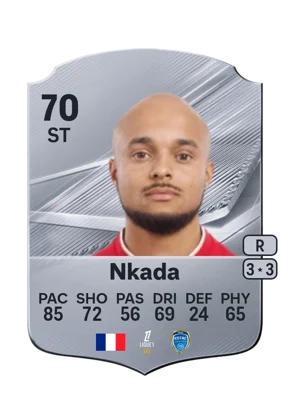 Nkada - 70 - Rare EA FC 27 card