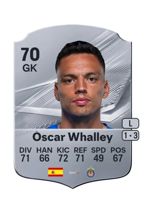 Óscar Whalley - 70 - Rare EA FC 27 card