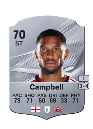 Campbell - 70 - Rare EA FC 27 card