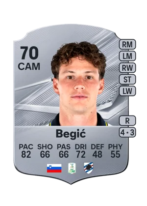 Begić - 70 - Rare EA FC 27 card