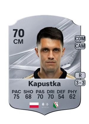 Kapustka - 70 - Rare EA FC 27 card