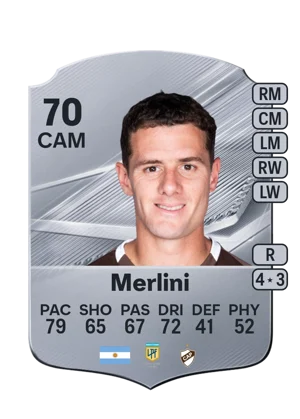 Merlini - 70 - Rare EA FC 27 card