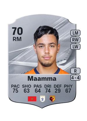 Maamma - 70 - Rare EA FC 27 card