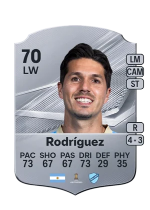 Rodríguez - 70 - Rare EA FC 27 card