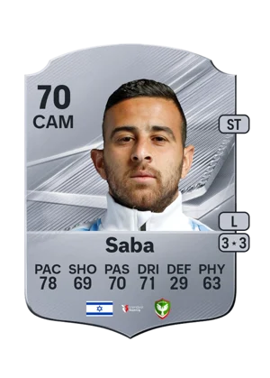 Saba - 70 - Rare EA FC 27 card