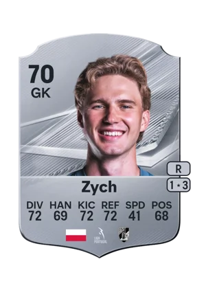 Zych - 70 - Rare EA FC 27 card