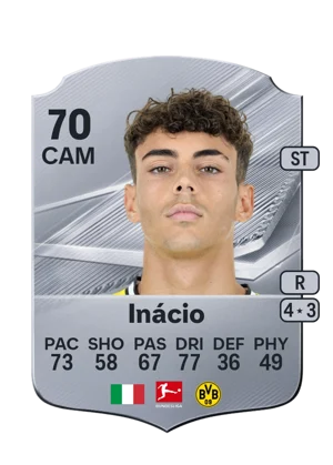 Inácio - 70 - Rare EA FC 27 card