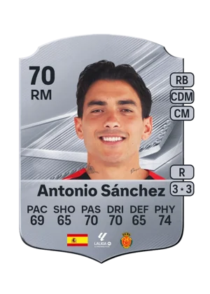 Antonio Sánchez - 70 - Rare EA FC 27 card