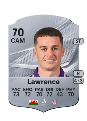 Lawrence - 70 - Rare EA FC 27 card