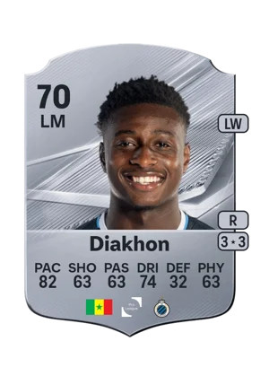 Diakhon - 70 - Rare EA FC 27 card