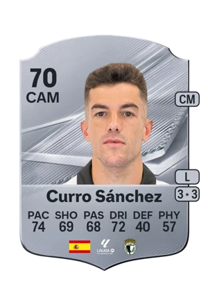 Curro Sánchez - 70 - Rare EA FC 27 card