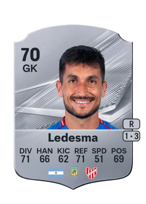 Ledesma - 70 - Rare EA FC 27 card
