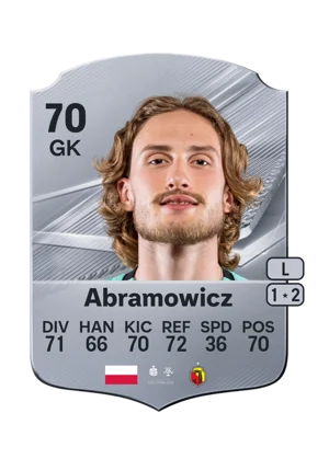 Abramowicz - 70 - Rare EA FC 27 card