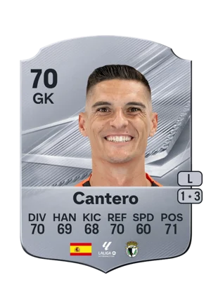 Cantero - 70 - Rare EA FC 27 card