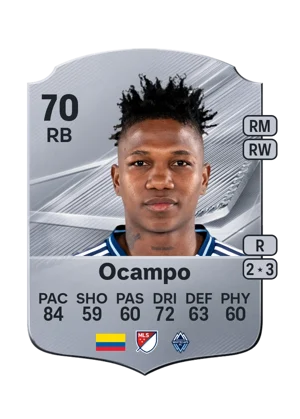Ocampo - 70 - Rare EA FC 27 card