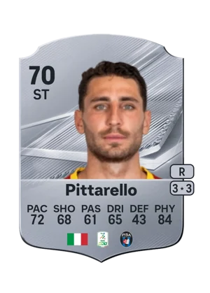 Pittarello - 70 - Rare EA FC 27 card