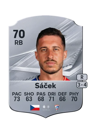 Sáček - 70 - Rare EA FC 27 card