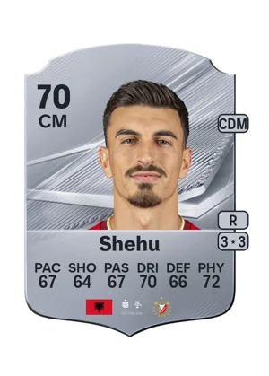 Shehu - 70 - Rare EA FC 27 card