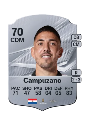 Campuzano - 70 - Rare EA FC 27 card