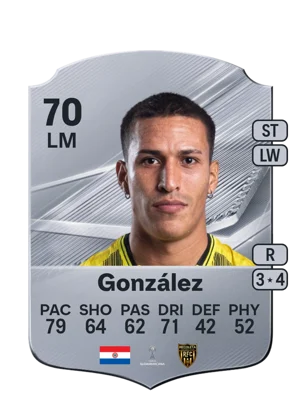 González - 70 - Rare EA FC 27 card