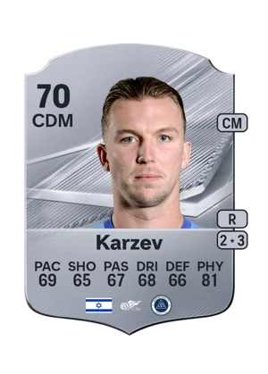 Karzev - 70 - Rare EA FC 27 card