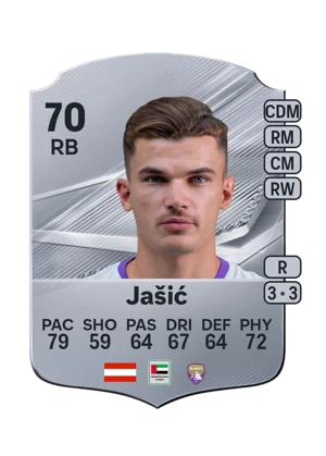 Jašić - 70 - Rare EA FC 27 card