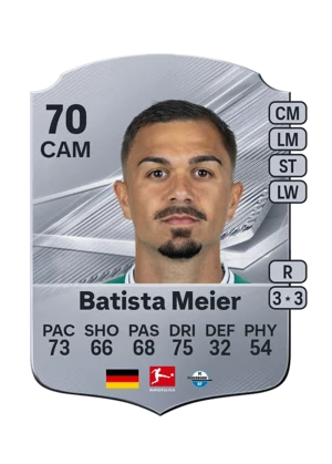 Batista Meier - 70 - Rare EA FC 27 card