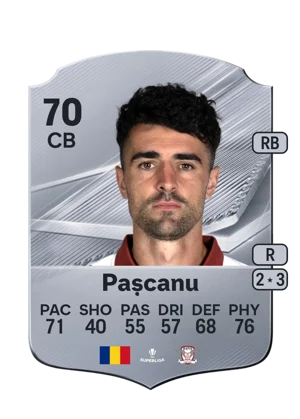 Pașcanu - 70 - Rare EA FC 27 card