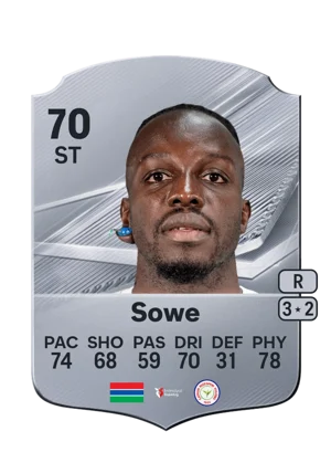 Sowe - 70 - Rare EA FC 27 card