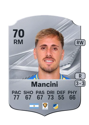 Mancini - 70 - Rare EA FC 27 card