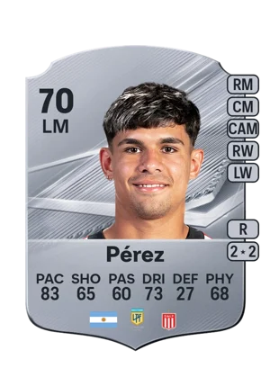 Pérez - 70 - Rare EA FC 27 card