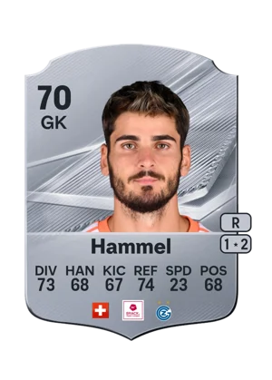 Hammel - 70 - Rare EA FC 27 card