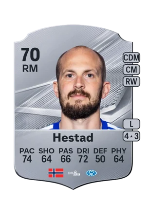 Hestad - 70 - Rare EA FC 27 card