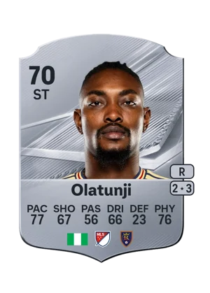 Olatunji - 70 - Rare EA FC 27 card
