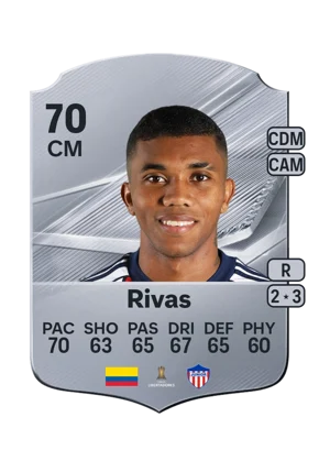 Rivas - 70 - Rare EA FC 27 card