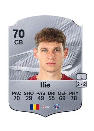 Ilie - 70 - Rare EA FC 27 card