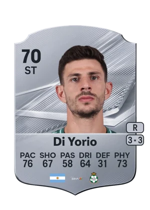 Di Yorio - 70 - Rare EA FC 27 card