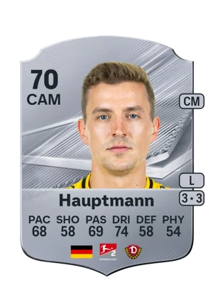 Hauptmann - 70 - Rare EA FC 27 card