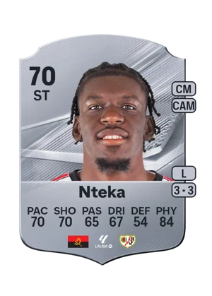 Nteka - 70 - Rare EA FC 27 card