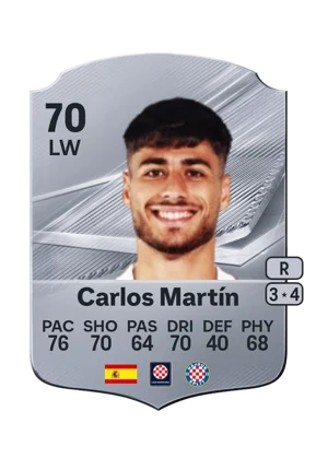 Carlos Martín - 70 - Rare EA FC 27 card