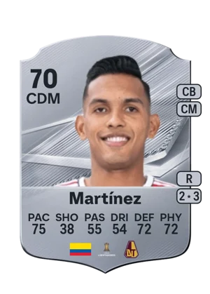 Martínez - 70 - Rare EA FC 27 card