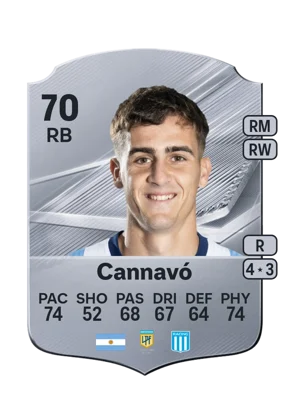 Cannavó - 70 - Rare EA FC 27 card
