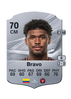 Bravo - 70 - Rare EA FC 27 card