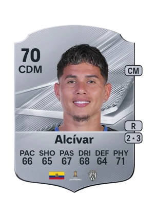 Alcívar - 70 - Rare EA FC 27 card