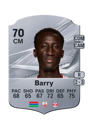 Barry - 70 - Rare EA FC 27 card